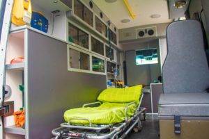 Ambulance inside
